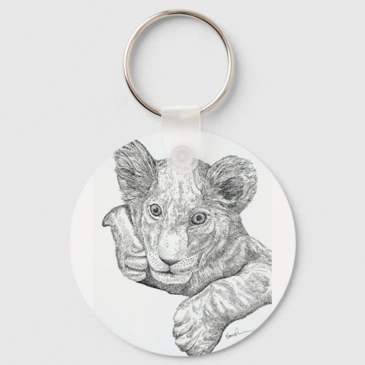 Porte-clés Lion Cub (Recto)