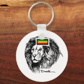 Porte-clés Lion de Dusstilldaan rasta porte - clé (Recto)