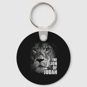 Porte-clés Lion de Juda Jésus Foi Chrétienne Sur La Peur Prem