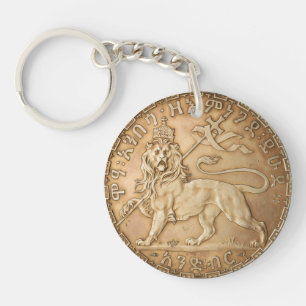 Porte-clés Lion de Juda Rasta Reggae Roots Jah Rastafari