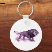 Porte-clés Lion de marche (Recto)