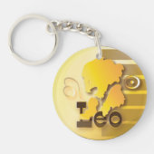 Porte-clés Lion du 23 juillet au 21 août (Devant)