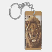 Porte-clés lion en ville (Devant gauche)