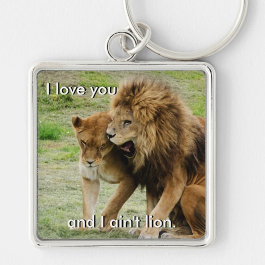 Porte-clés Lion et Lion (Devant)