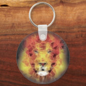 Porte-clés Lion fractal (Recto)