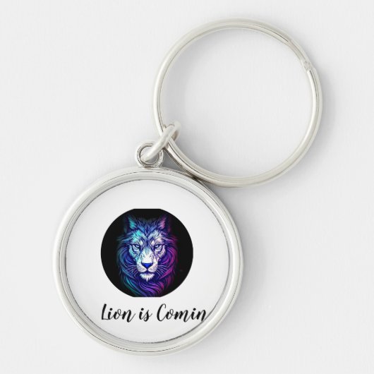 Porte-clés Lion is Comin' Keychain - Bold and Fearles (Devant)