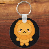 Porte-clés Lion Kawaii (Recto)