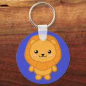 Porte-clés Lion Kawaii (Recto)