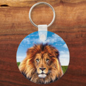 Porte-clés Lion le roi de la forêt (Verso)