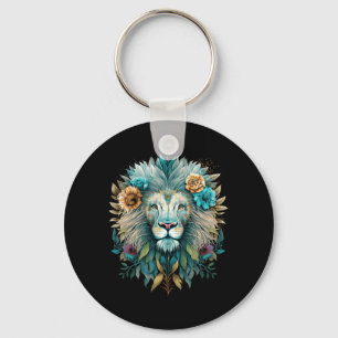 Porte-clés Lion Lions Colorés d'Afrique Jour De La