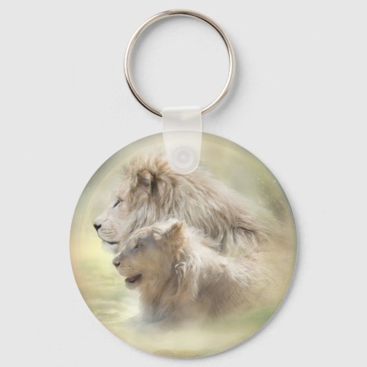 Porte-clés Lion Moon Art Porte - clé (Recto)