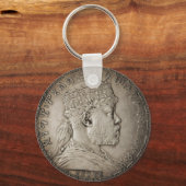 Porte-clés Lion of Judah Jah Army Menelik II Rasta Roots (Verso)