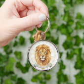 Porte-clés Lion of Judah Keychain - Bold Christian Strength  (Main)