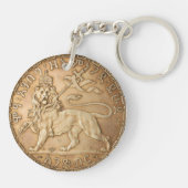 Porte-clés Lion of Judah Rasta Reggae Roots Jah Rastafari (Dos)