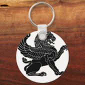 Porte-clés lion perse (Recto)