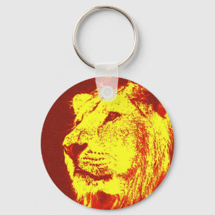 Porte-clés Lion Pop Art