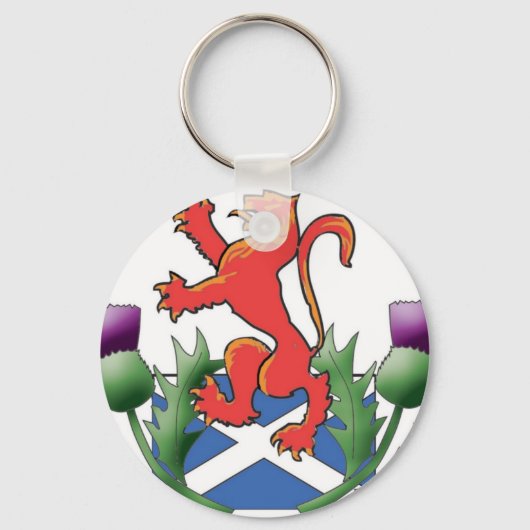 Porte-clés lion rampant (Recto)