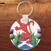 Porte-clés lion rampant (Recto)