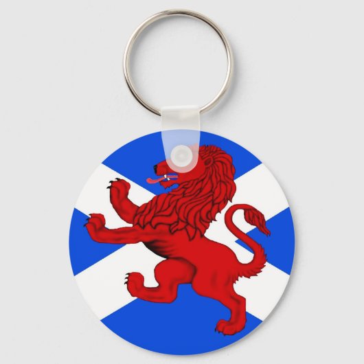 Porte-clés Lion rampant d'Écosse (Recto)