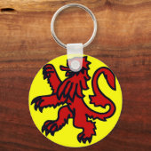 Porte-clés Lion rouge d'Écosse (Recto)
