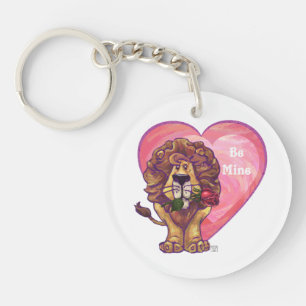 Porte-clés Lion Saint Valentin