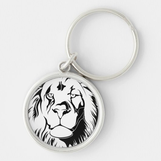 Porte-clés Lion Tribal 002 (Devant)