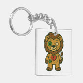 Porte-clés Lion vaudou - Roi des pointes (Devant gauche)