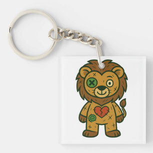 Porte-clés Lion vaudou - Roi des pointes