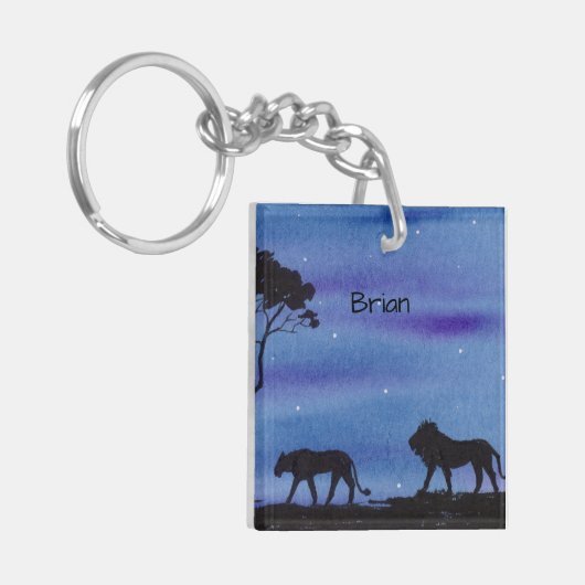 Porte-clés Lions (Devant gauche)