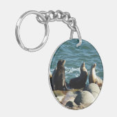 Porte-clés Lions de la mer de San Diego (Devant gauche)