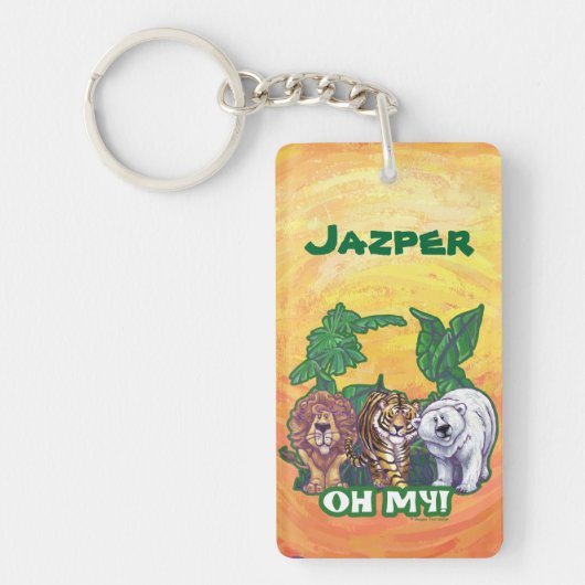 Porte-clés Lions Tiger Ours Oh Mon (Devant)