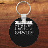 Porte-clés Liquides de maquillage du service Lash Nap gratuit (Recto)