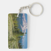 Porte-clés Lis de l'avalanche et Mont Rainier (Dos)
