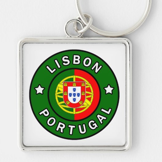 Porte-clés Lisbonne Portugal (Devant)