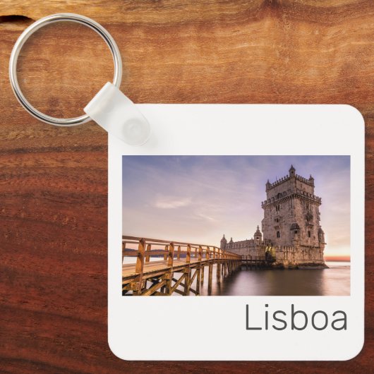 Porte-clés Lisbonne Portugal Torre de Belém (Recto)