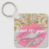 Porte-clés Lisez mes lèvres (Recto)