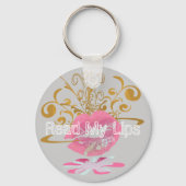 Porte-clés Lisez mes lèvres (Recto)