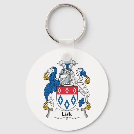 Porte-clés Lisk Family Crest (Recto)