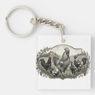 Porte-clés Liste de la ferme