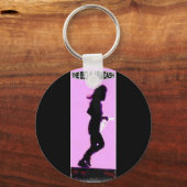 Porte-clés Lit Alarme Dash Rose (Recto)