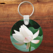 Porte-clés Lit d'eau pure avec conseils roses (Recto)