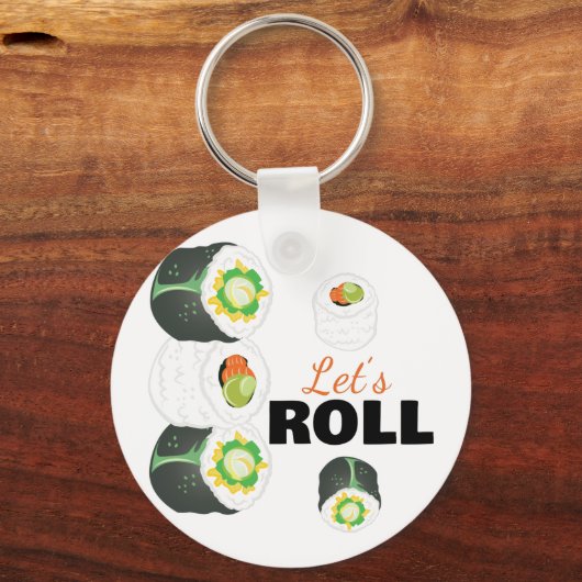 Porte-clés Lit Roll (Recto)