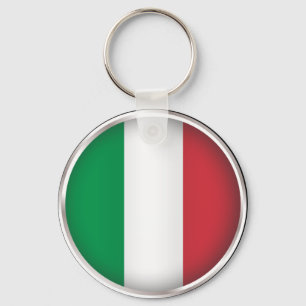 Porte-clés L'Italie ronde