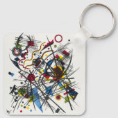 Porte-clés Lithographie de Vierte Bauhausmappe par Kandinsky (Dos)