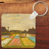 Porte-clés Lits à fleurs en Hollande par van Gogh (Verso)