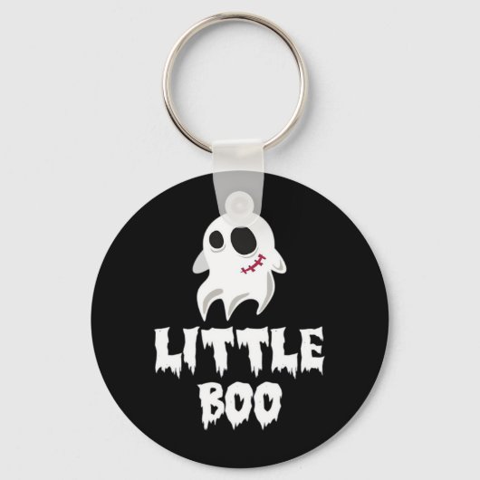 Porte-clés Little Boo In Halloween Cool Graphic (Recto)