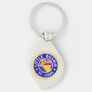 Porte-clés Little Bosnie St. Louis Keyring