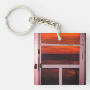 Porte-clés Little Compton, RI Beach Sakonnet Sunset Porte - c