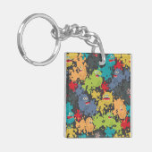 Porte-clés Little cute funny monsters (Devant gauche)