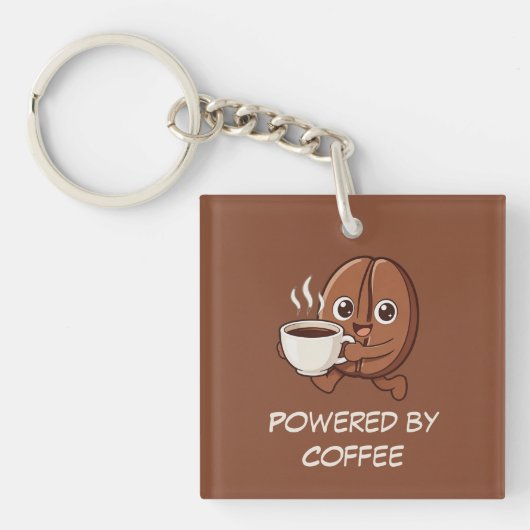 Porte-clés Little Kaka – Powered by Coffee (Devant)